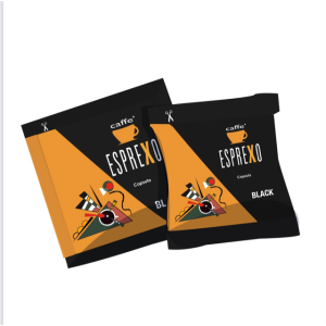 Caffè Esprexo Miscela BLACK | 100 Capsule Leggere e Profumate