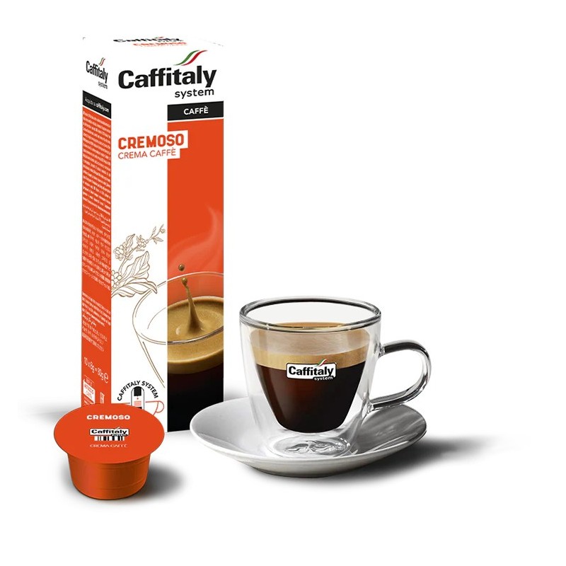 Caffitaly Cremoso Box 10 Capsule | Espresso Equilibrato Originale