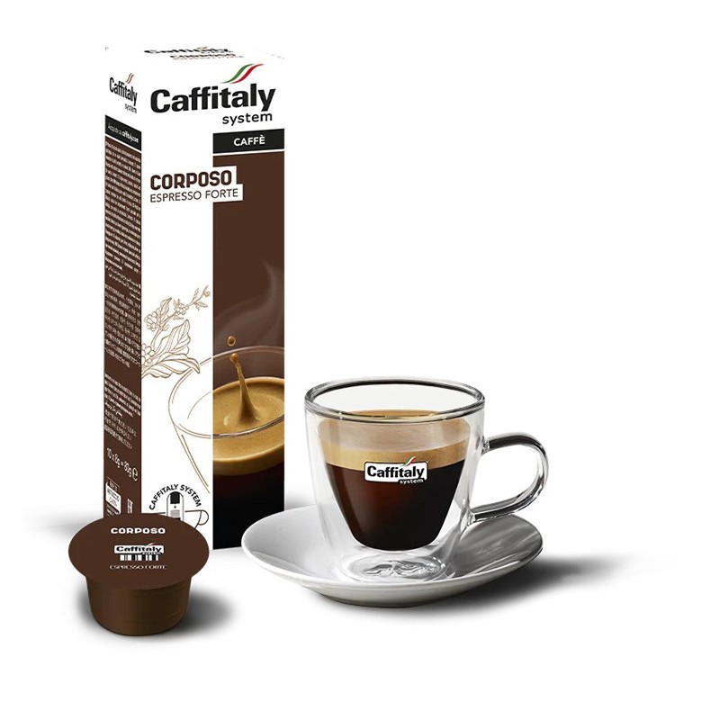 Caffitaly Corposo Box 10 Capsule - Espresso Denso Originale