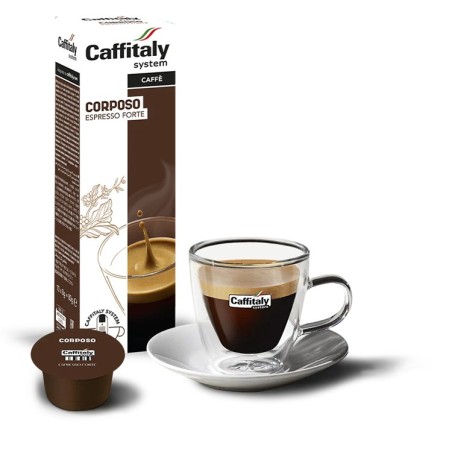 Caffitaly Corposo Box 10 Capsule - Espresso Denso Originale