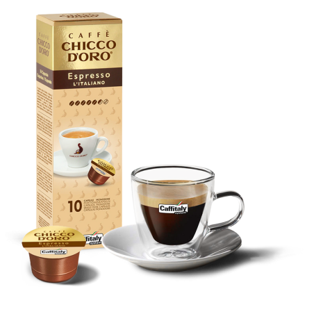 Capsule Caffitaly Chicco d'Oro Espresso (10 pz) | Prezzo e Qualità