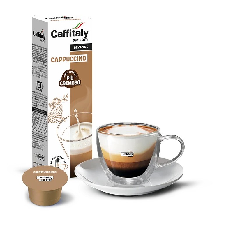 Capsule Caffitaly Cappuccino (10 pz) | Cremoso e Istantaneo