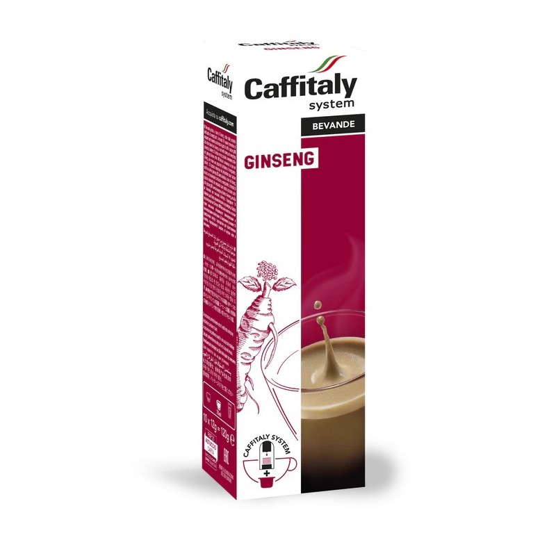 Capsule Caffitaly Ginseng (10 pz) | Energia e Gusto Cremoso
