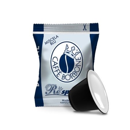 Caffè Borbone Respresso Miscela Blu - Capsule Compatibili Nespresso
