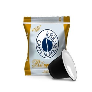 Caffè Borbone Respresso Miscela Oro - Capsule Compatibili Nespresso