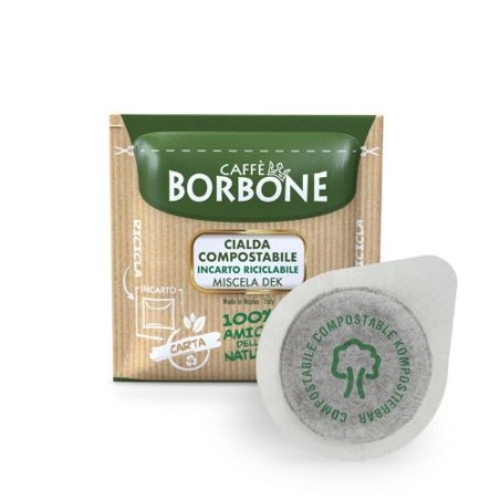 Cialde Caffè Borbone Miscela Verde Dek | ESE 44mm Offerta