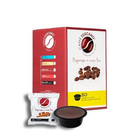 Capsule Caffè Toscano Miscela Black Compatibili A Modo Mio