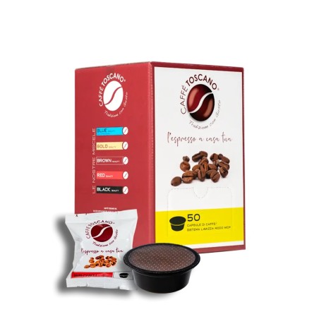 Capsule Caffè Toscano Miscela Brown Compatibili A Modo Mio