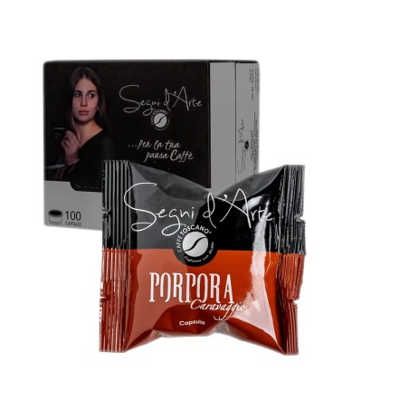 Porpora Segni d'Arte | 100 caffè Artigianale intenso